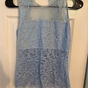 VENUS Light Blue Lace Camisole